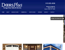 Tablet Screenshot of doorsplusny.com